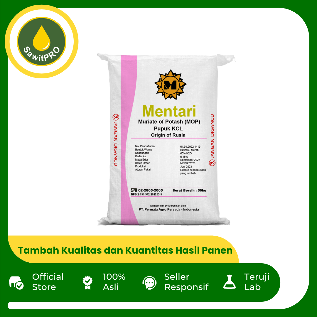 MOP/KCL Mentari 50kg